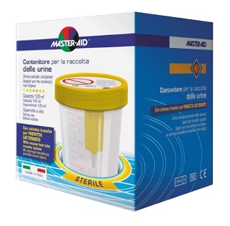 CONTENITORE RACCOLTA URINA SOTTOVUOTO MASTER-AID 120 ML - Magnumfarma.it