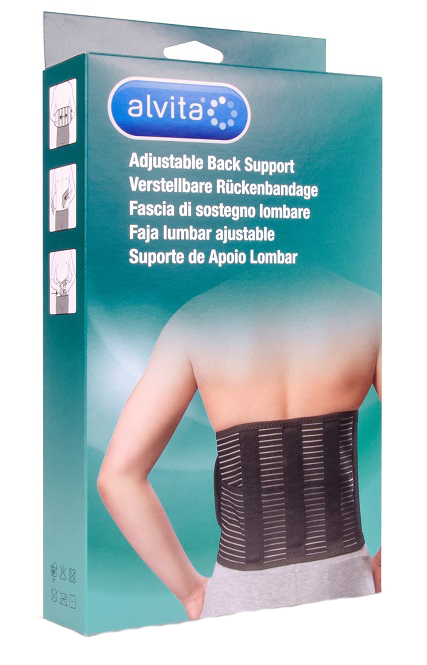 ALVITA FASCIA LOMBARE MISURA 1 CIRCONFERENZA 80-100 CM - Magnumfarma.it