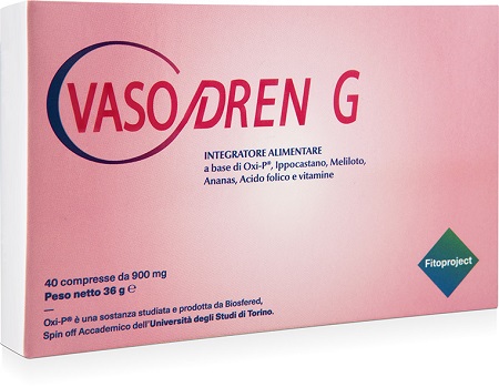 VASODREN G 40 COMPRESSE DA 900 MG - Magnumfarma.it