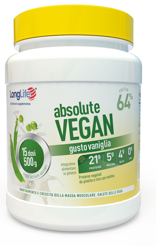 LONGLIFE ABSOLUTE VEGAN 500 G - Magnumfarma.it