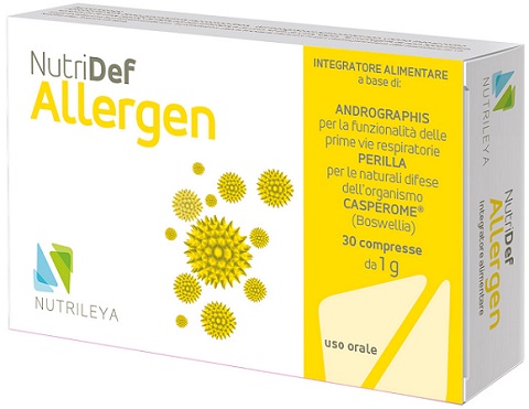NUTRIDEF ALLERGEN 30 COMPRESSE - Magnumfarma.it
