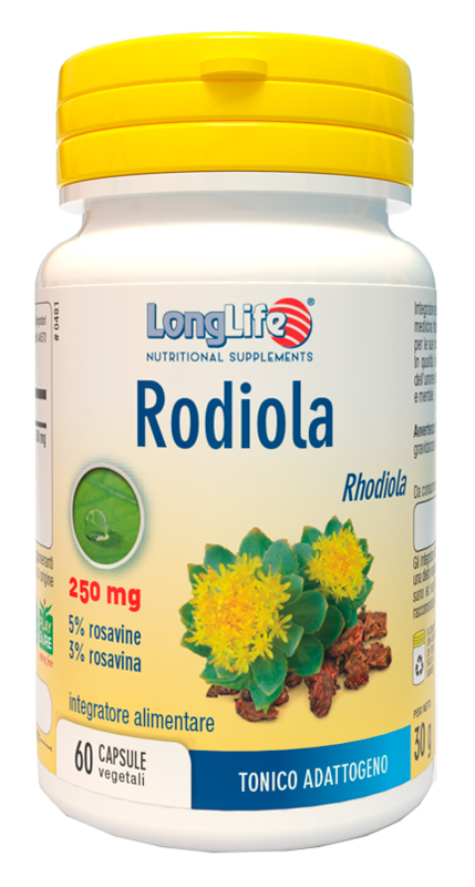 LONGLIFE RODIOLA 60 CAPSULE VEGETALI - Magnumfarma.it