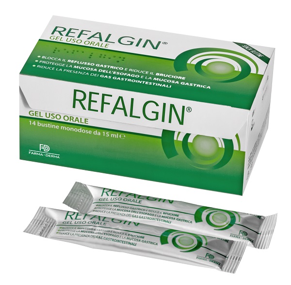 REFALGIN GEL OROSOLUBILE ANTIREFLUSSO 14 BUSTINE 15 ML - Magnumfarma.it