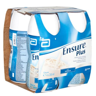 ENSURE PLUS VANIGLIA 4 BOTTIGLIE DA 200 ML - Magnumfarma.it