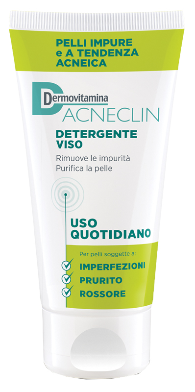DERMOVITAMINA ACNECLIN DETERGENTE VISO USO QUOTIDIANO 200 ML - Magnumfarma.it
