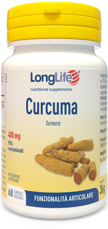 LONGLIFE CURCUMA 60 CAPSULE VEGETALI - Magnumfarma.it