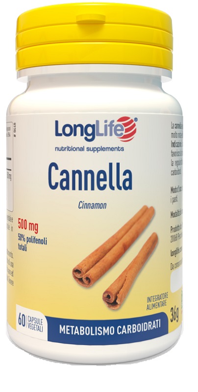 LONGLIFE CANNELLA 60 CAPSULE - Magnumfarma.it