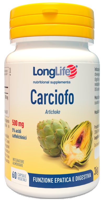 LONGLIFE CARCIOFO 60 CAPSULE VEGETALI - Magnumfarma.it
