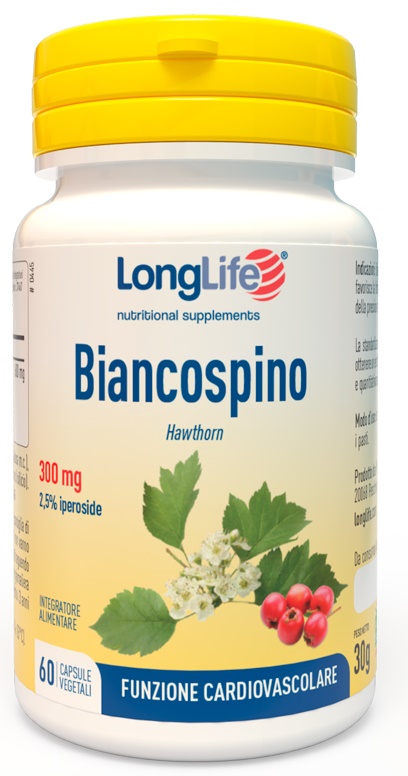 LONGLIFE BIANCOSPINO 60 CAPSULE VEGETALI - Magnumfarma.it