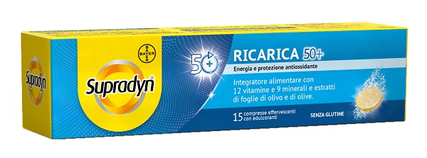 SUPRADYN RICARICA 50+ 15 COMPRESSE EFFERVESCENTI - Magnumfarma.it