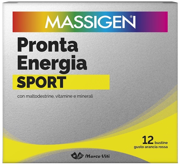 MASSIGEN SPORT PRONTA ENERGIA 12 BUSTINE - Magnumfarma.it