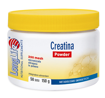 LONGLIFE CREATINA POWDER 150 G - Magnumfarma.it