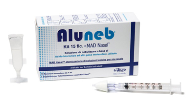 ALUNEB KIT SOLUZIONE ISOTONICA 15 FLACONCINI DA 4 ML + MAD NASAL ATOMIZZATORE - Magnumfarma.it