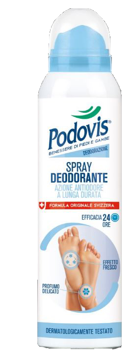 PODOVIS DEODORANTE SPRAY EFFETTO ASCIUTTO 150 ML - Magnumfarma.it