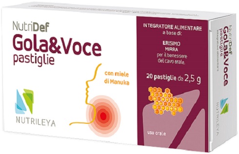 NUTRIDEF GOLA & VOCE MIELE 20 PASTIGLIE - Magnumfarma.it