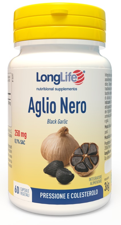 LONGLIFE AGLIO NERO 60 CAPSULE VEGETALI - Magnumfarma.it