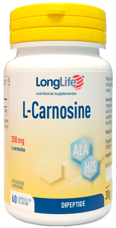 LONGLIFE L-CARNOSINE 60 CAPSULE - Magnumfarma.it