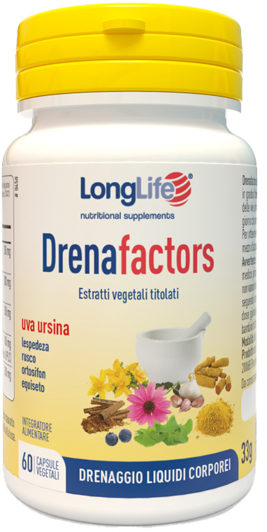 LONGLIFE DRENAFACTORS 60 CAPSULE - Magnumfarma.it
