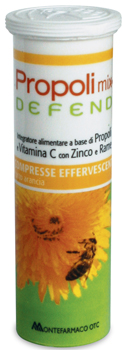 PROPOLI MIX DEFEND 10 COMPRESSE EFFERVESCENTI GUSTO ARANCIA - Magnumfarma.it