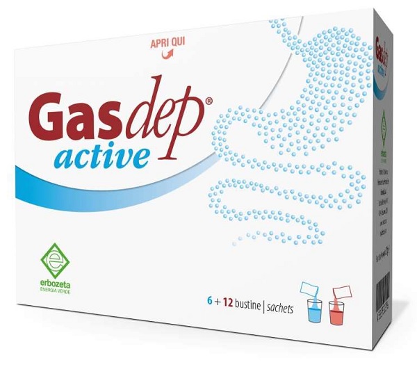 GASDEP ACTIVE 6+12 BUSTINE - Magnumfarma.it