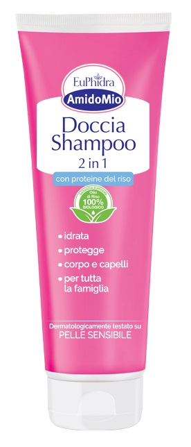 EUPHIDRA AMIDOMIO DOCCIA SHAMPOO 2 IN 1 250 ML - Magnumfarma.it