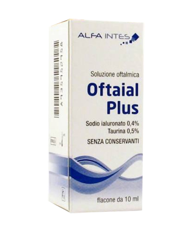 SOLUZIONE OFTALMICA OFTAIAL PLUS ACIDO IALURONICO 0,4% E TAURINA 10ML - Magnumfarma.it