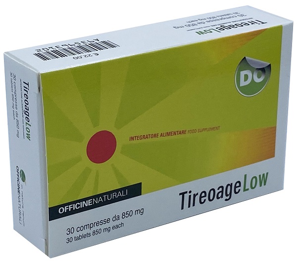 TIREOAGE LOW 30 COMPRESSE 850 MG - Magnumfarma.it