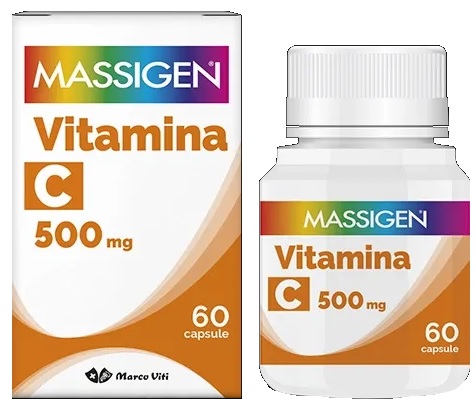 MASSIGEN C VITI 500MG DI VITAMINA C 60 CAPSULE - Magnumfarma.it