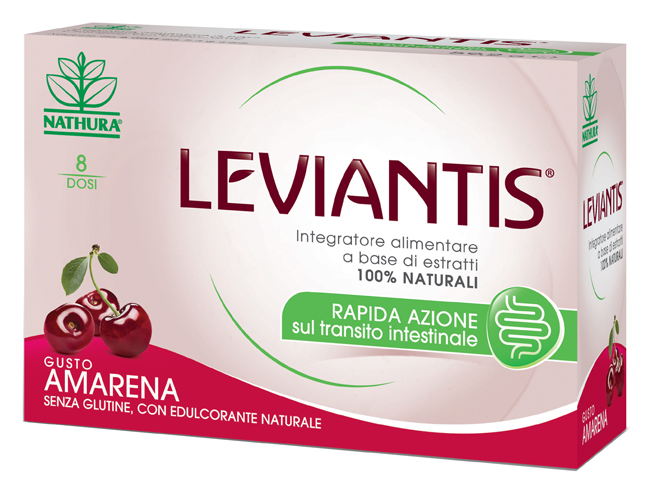 LEVIANTIS SENZA GLUTINE GUSTO AMARENA 8 DOSI / 16 BUSTE - Magnumfarma.it