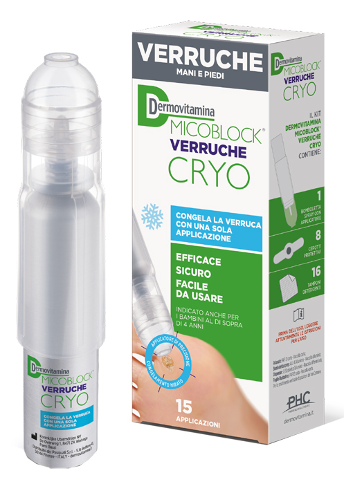 DERMOVITAMINA MICOBLOCK VERRUCHE CRYO SPRAY 38 ML - Magnumfarma.it