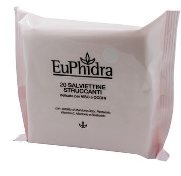 EUPHIDRA SALVIETTINE STRUCCANTI 20 PEZZI - Magnumfarma.it
