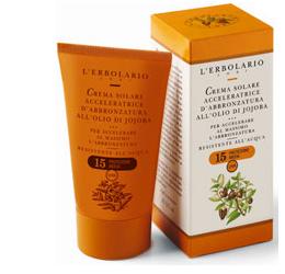 CREMA ACCELERATRICE D'ABBRONZATURA OLIO DI JOJOBA SPF15 125 ML - Magnumfarma.it