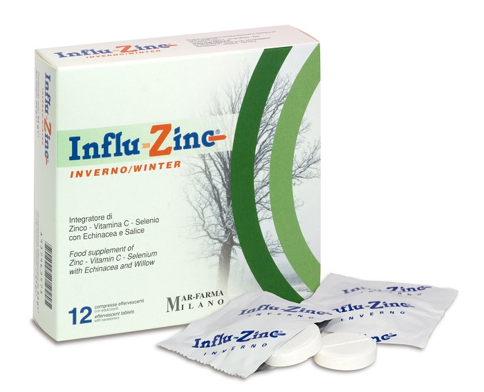 INFLUZINC INVERNO 12 COMPRESSE EFFERVESCENTI - Magnumfarma.it