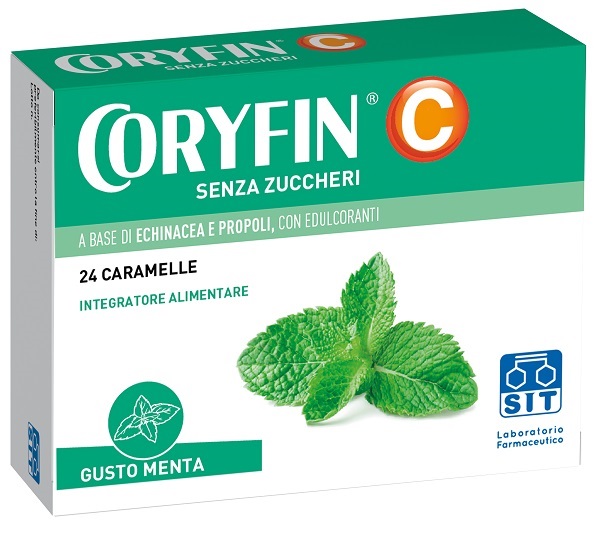 CORYFIN C SENZA ZUCCHERO MENTOLO 48 G - Magnumfarma.it