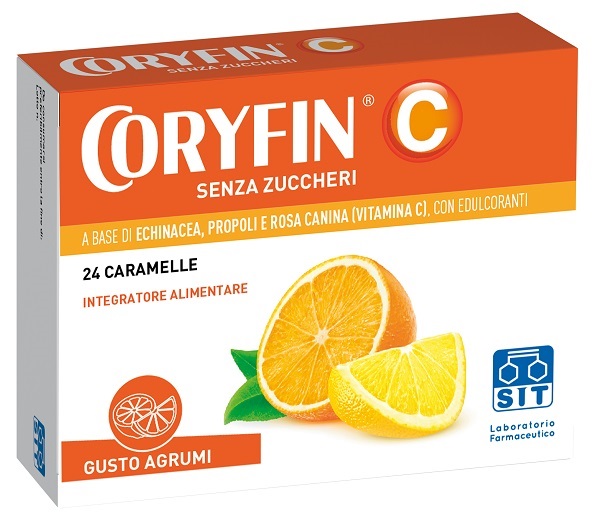 CORYFIN C SENZA ZUCCHERO AGRUMI 48 G - Magnumfarma.it