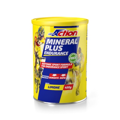 PROACTION MINERAL PLUS ENERGETICO E SALINO ISOTONICO AL LIMONE 450 G - Magnumfarma.it