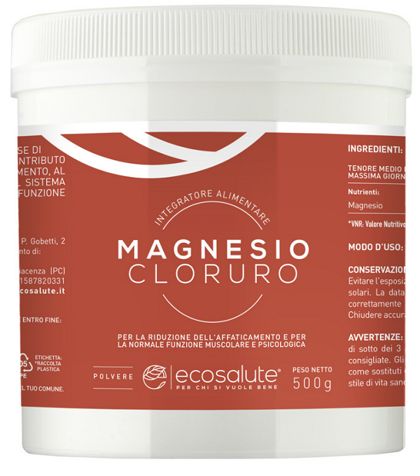MAGNESIO CLORURO POLVERE 500 G - Magnumfarma.it