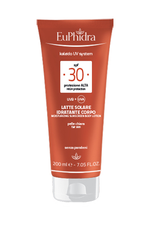 EUPHIDRA KALEIDO UV SYSTEM LATTE SOLARE CORPO 30 - Magnumfarma.it
