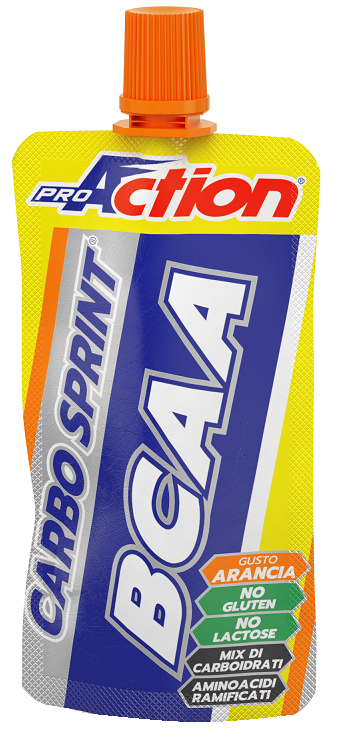 PROACTION CARBO SPRINT ENDURANCE BCAA ALL'ARANCIA 50 ML - Magnumfarma.it