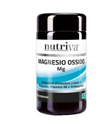 NUTRIVA MAGNESIO OSSIDO GI GROUP 50 COMPRESSE 1 G - Magnumfarma.it