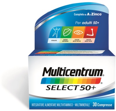 MULTICENTRUM SELECT 50+ 30 COMPRESSE - Magnumfarma.it