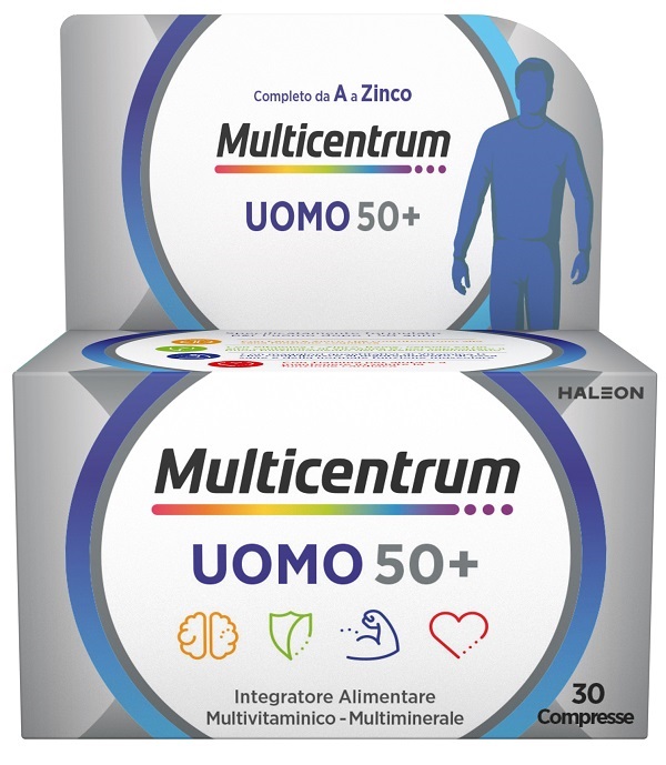MULTICENTRUM UOMO 50+ 30 COMPRESSE - Magnumfarma.it