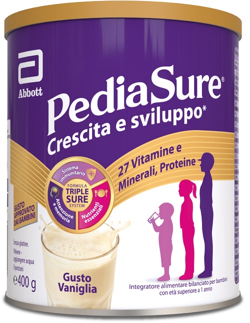 PEDIASURE CRESCITA&SVILUPPO VANIGLIA 400 G - Magnumfarma.it