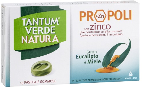 TANTUM VERDE NATURA PASTIGLIE GOMMOSE EUCALIPTO & MIELE 30 G - Magnumfarma.it