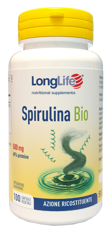 LONGLIFE SPIRULINA BIO 500 MG 100 CAPSULE VEGETALI - Magnumfarma.it