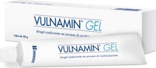 VULNAMIN MEDICAZIONE INTERATTIVA IN GEL A BASE DI AMINOACIDICOSTITUTIVI DEL COLLAGENE E SODIO JALURONATO TUBO 50 G - Magnumfarma.it