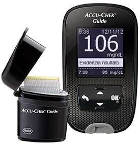 KIT GLUCOMETRO ACCU-CHEK GUIDE MG/DL + PUNGIDITO FASTCLIX - Magnumfarma.it