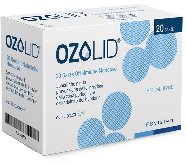GARZA OZOLID OFTALMICA TNT CON OLIO OZONIZZATO IN FOSFOLIPIDI LIPOZONEYE 20 PEZZI - Magnumfarma.it