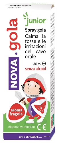 NOVA GOLA SPRAY JUNIOR FRAGOLA 30 ML - Magnumfarma.it