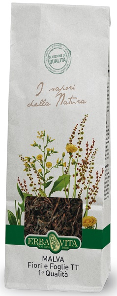 MALVA TAGLIO TISANA 1 QUALITA' FIORI E FOGLIE - Magnumfarma.it